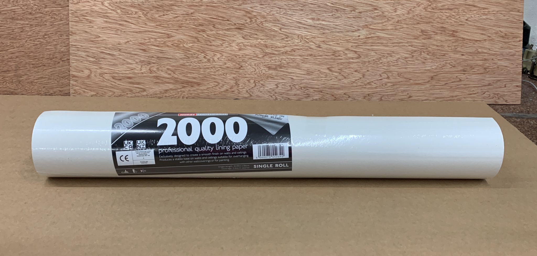 2000 Grade Erfurt MAV Professional Lining Paper - Single (10m) 2342