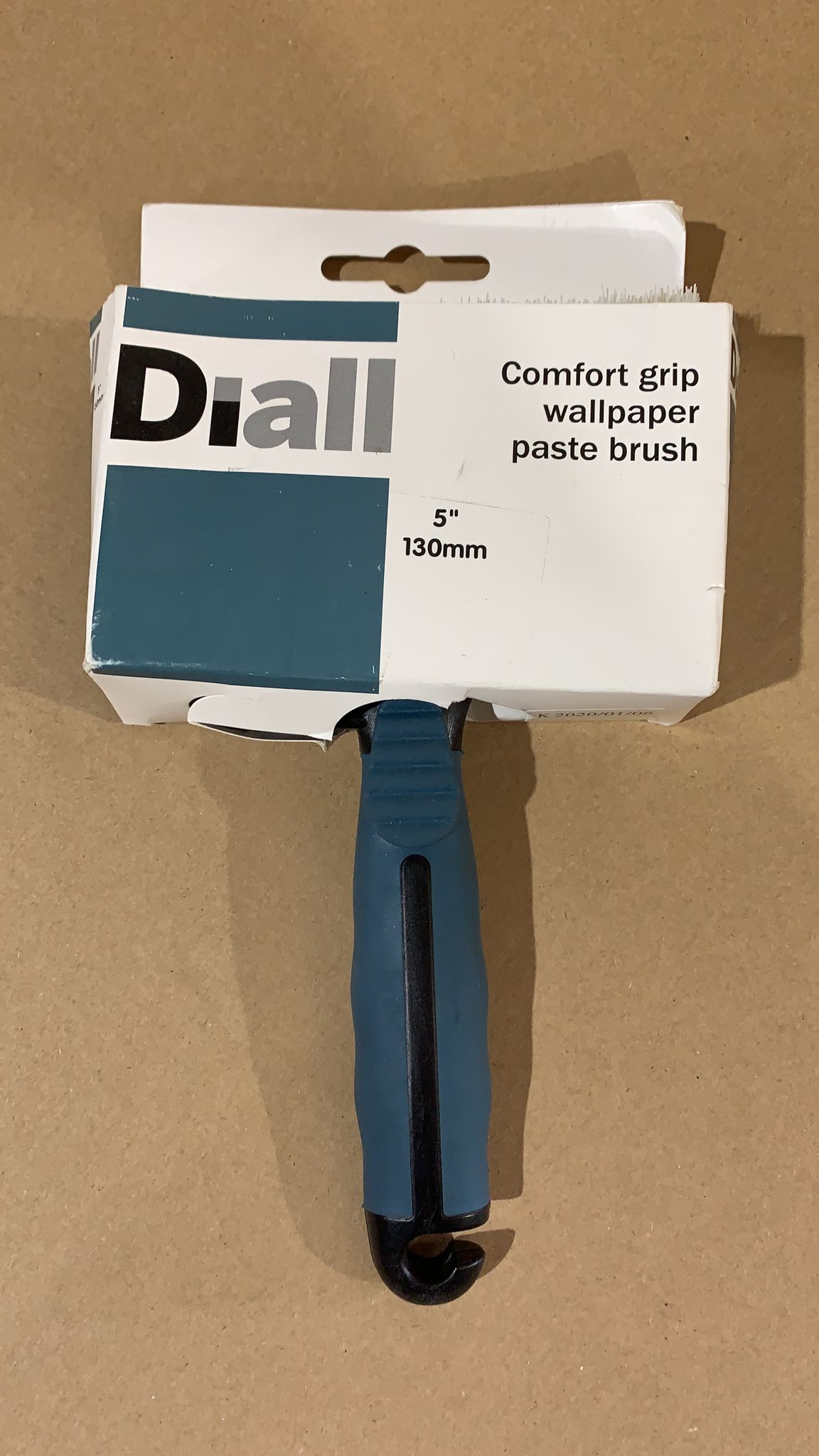 Diall Wallpaper Pasting brush 5'' 130mm Black 9854