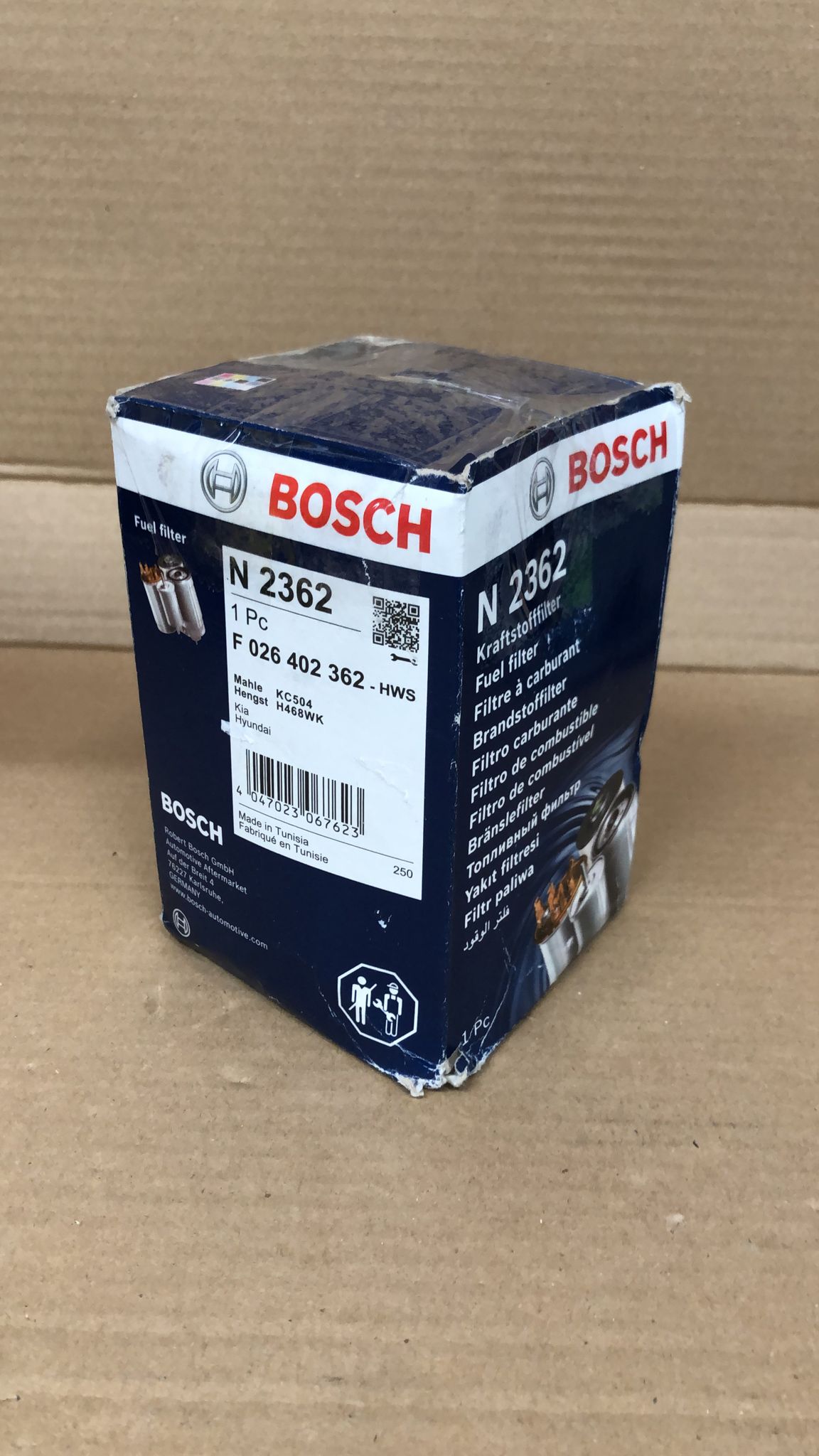 BOSCH F 026 402 362 Fuel filter-7623