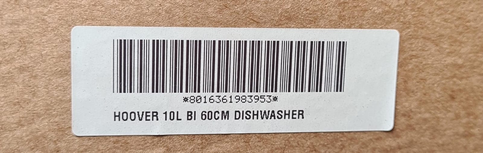 Hoover HDIN 4S613PS-80 Integrated Full size Dishwasher - Grey-3953