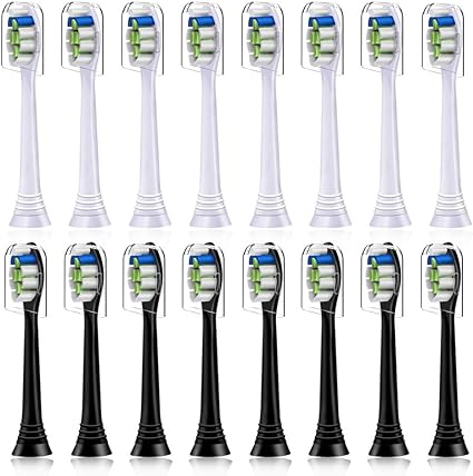 16 Pack Replacement Toothbrush Heads Compatible with Philips