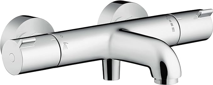 hansgrohe Ecostat - bath thermostat exposed,bath tap