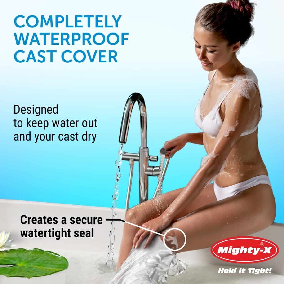 100% Waterproof Leg Cover for Shower-47037