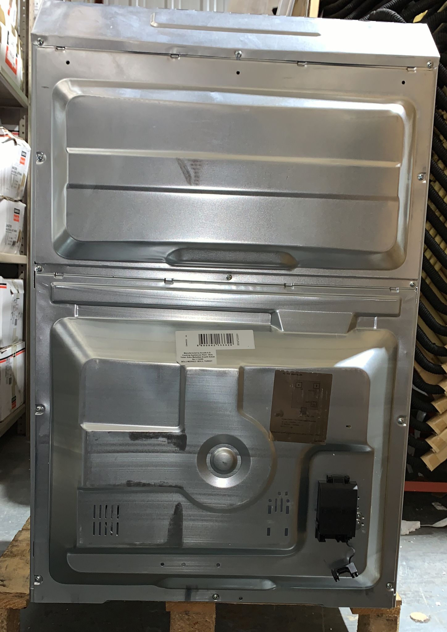 Beko BDQF22300X Silver Built-in Electric Double oven - Ex Display 1003