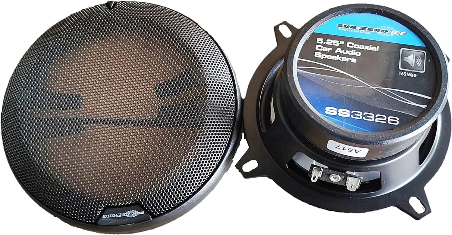 SUB ZERO Ice SS3326 Speakers, 5.25-inch Coaxial 165W 0848