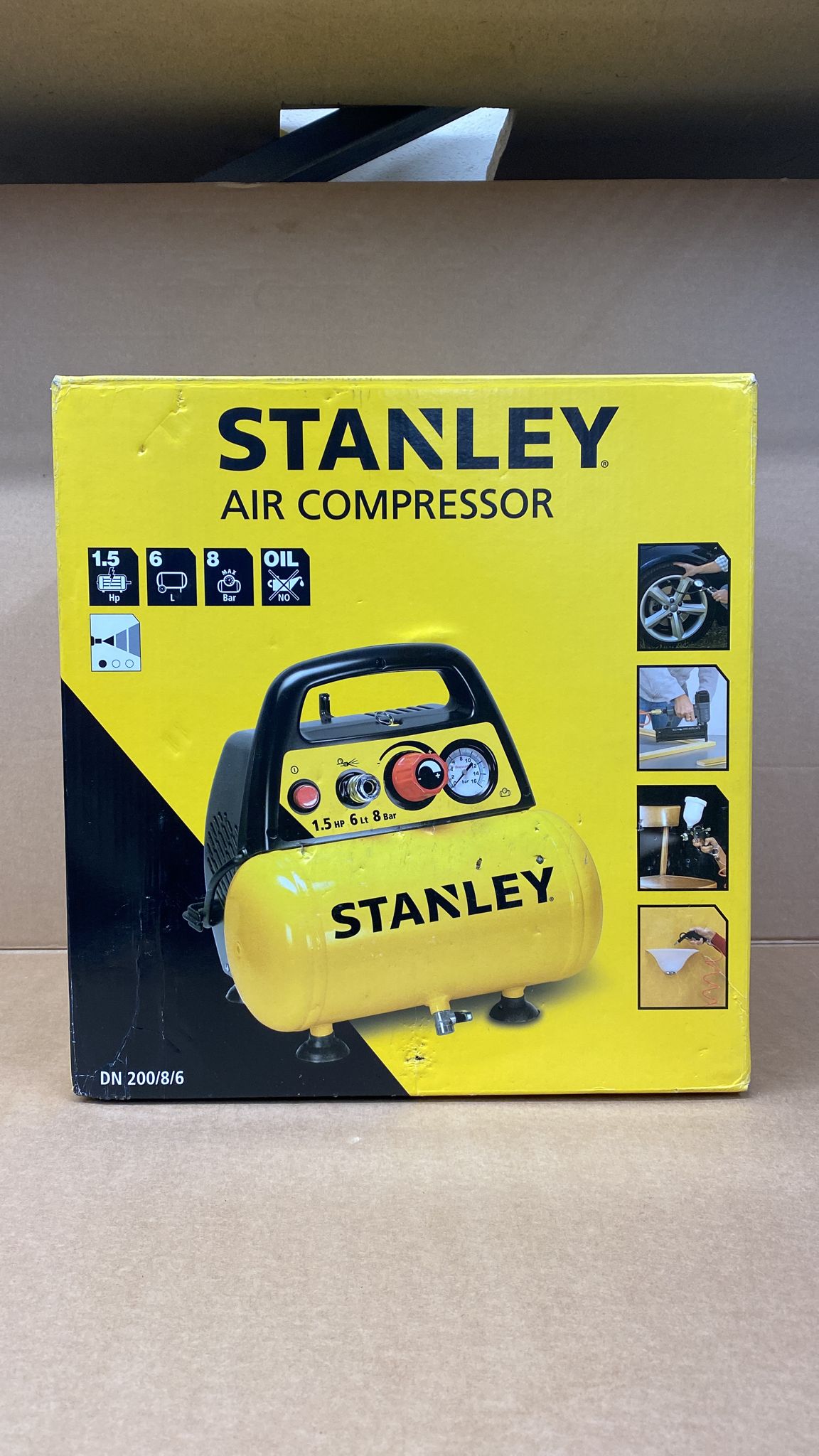 Stanley Air Compressor DN200/8/6- 2432D