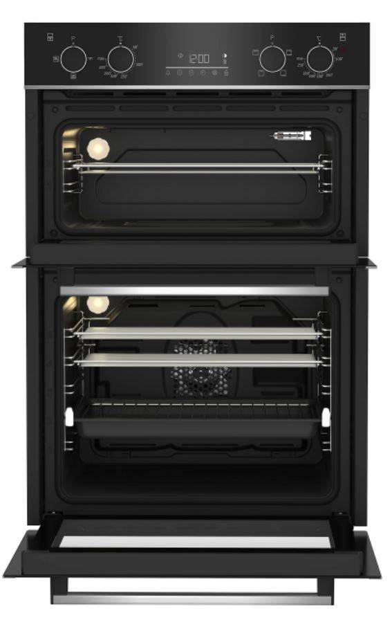 Beko BBDQF24300B Black Built-in Double Oven - X-Display - 2696