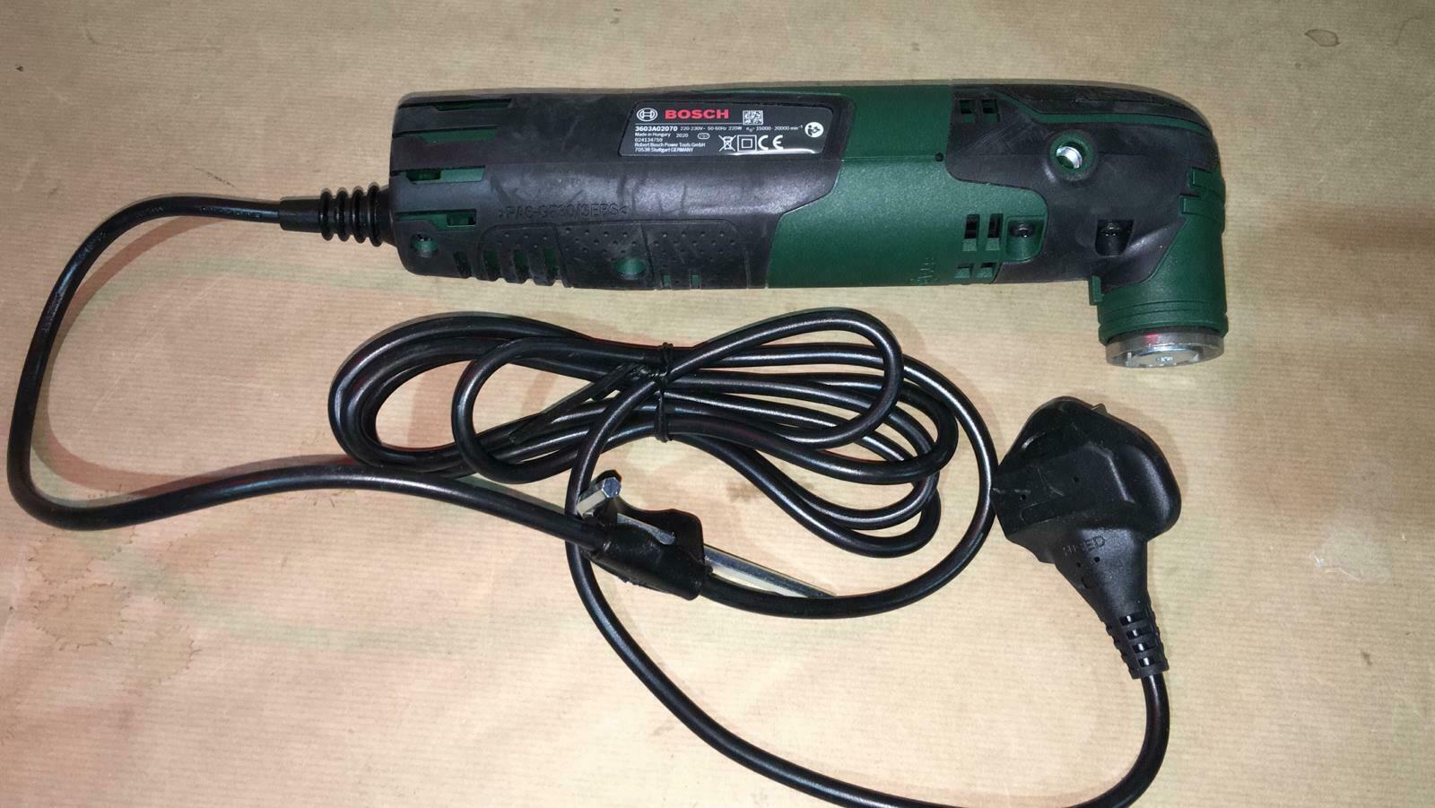 Bosch 240V 220W Corded Multi tool PMF 2000 CE - Used LN Missing Blades 5184