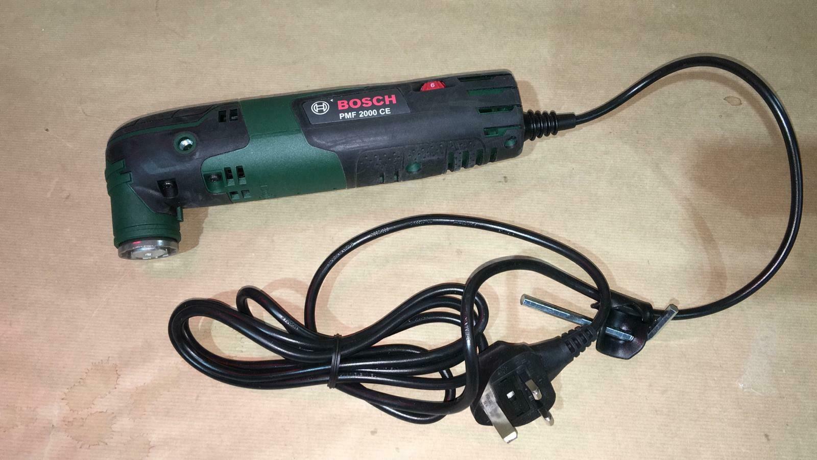 Bosch 240V 220W Corded Multi tool PMF 2000 CE - Used LN Missing Blades 5184