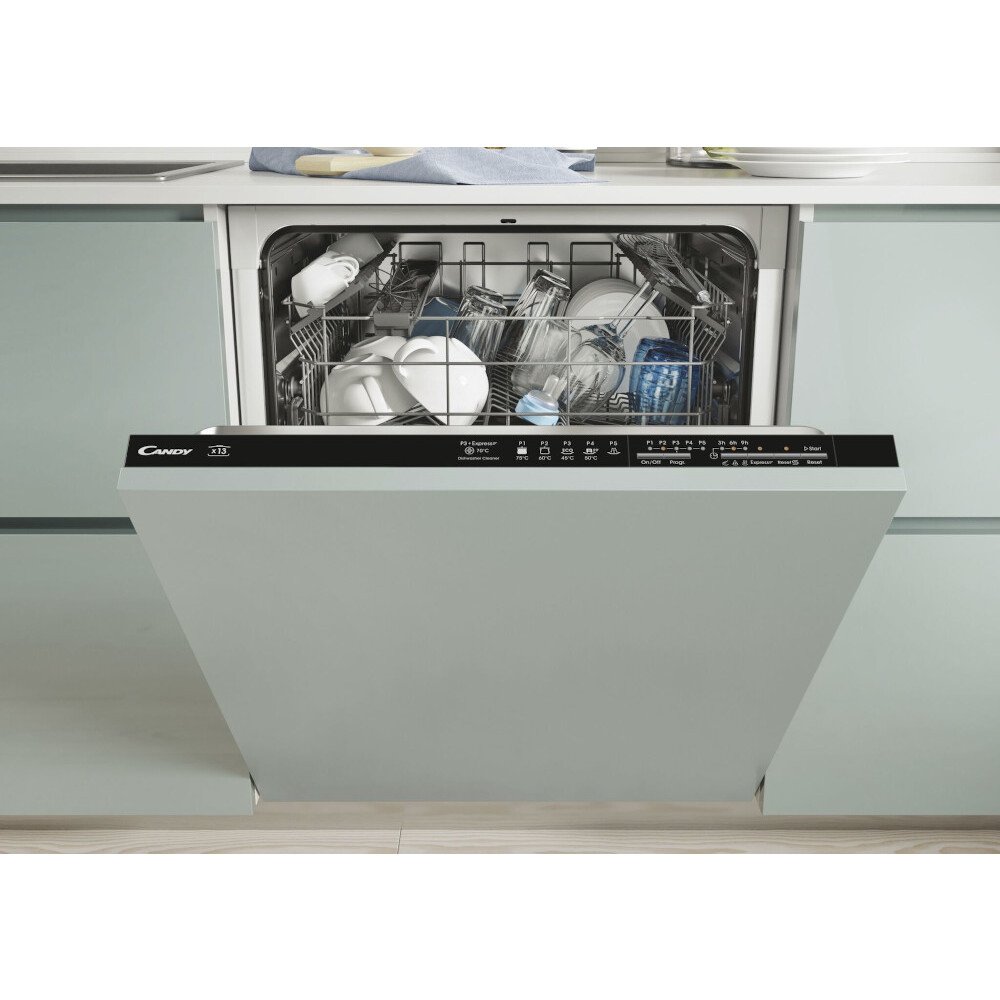 CANDY CI 3D53L0B-80 Full-size Fully Integrated Dishwasher 0063