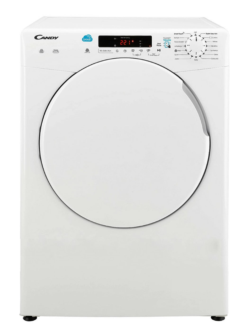 Candy CS V9 DF White Freestanding Vented Tumble dryer, 9kg -X-Display 0839