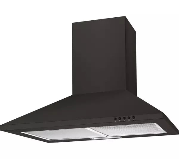 Candy Chimney Cooker Hood Stainless Steel 60cm  Black CCE60NN 4357NO