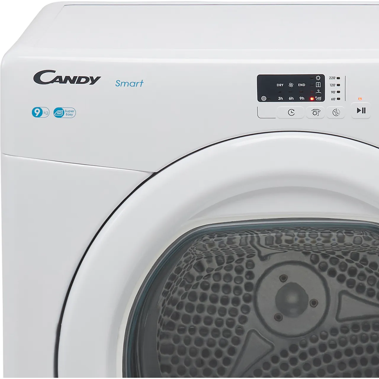 Candy CSEV9LG 9Kg White Freestanding Vented Tumble Dryer 0271