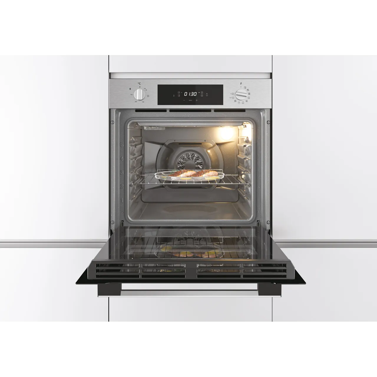 Hoover  Single Oven Built In Electric-Stainless Steel HOC3BF3058IN-X-Display 23