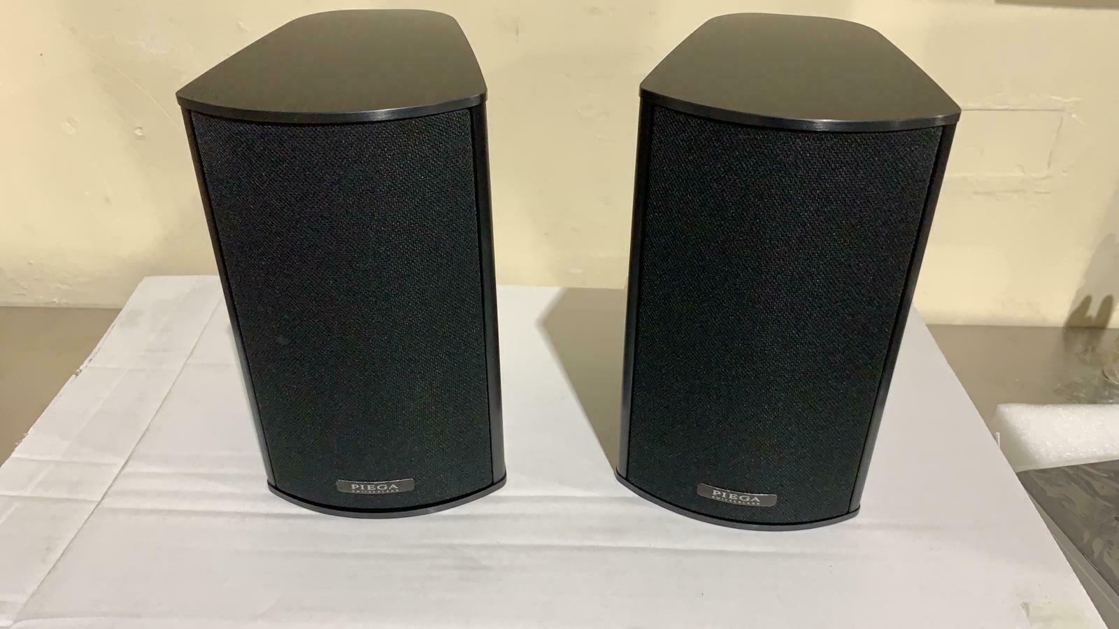 Piega TMicro 40 AMT Premium Compact Loudspeakers (Pair) (Black Anodized ) N7083
