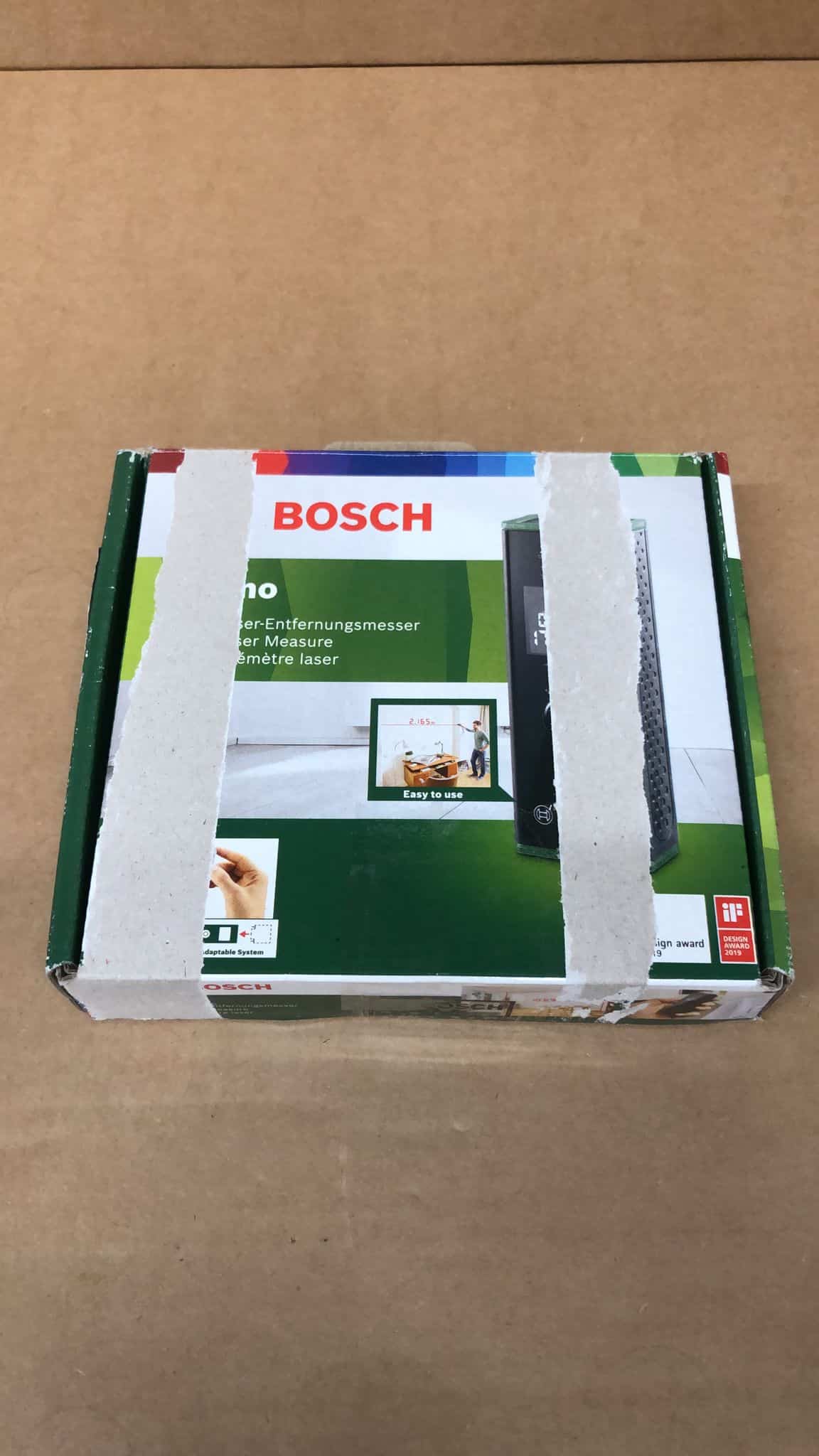 Bosch 0603672702 NEW Zamo 3rd Generation Area Laser Measure 1.5V Black & Green 1213
