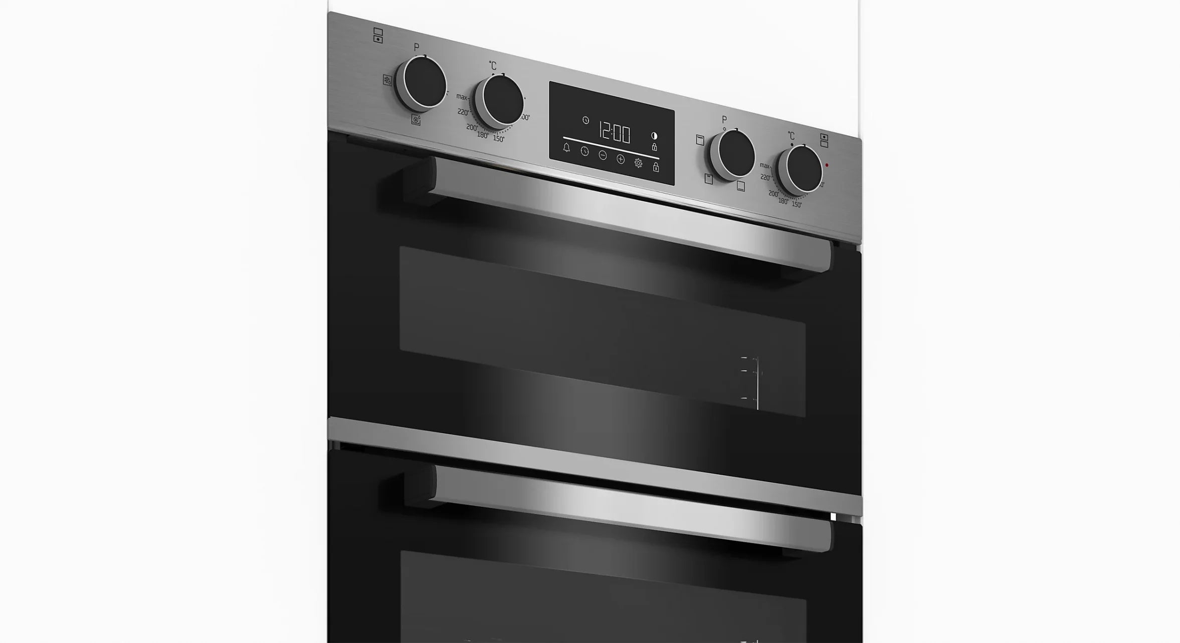 Beko BBTQF22300X Stainless Steel Built-in Double Oven 8620