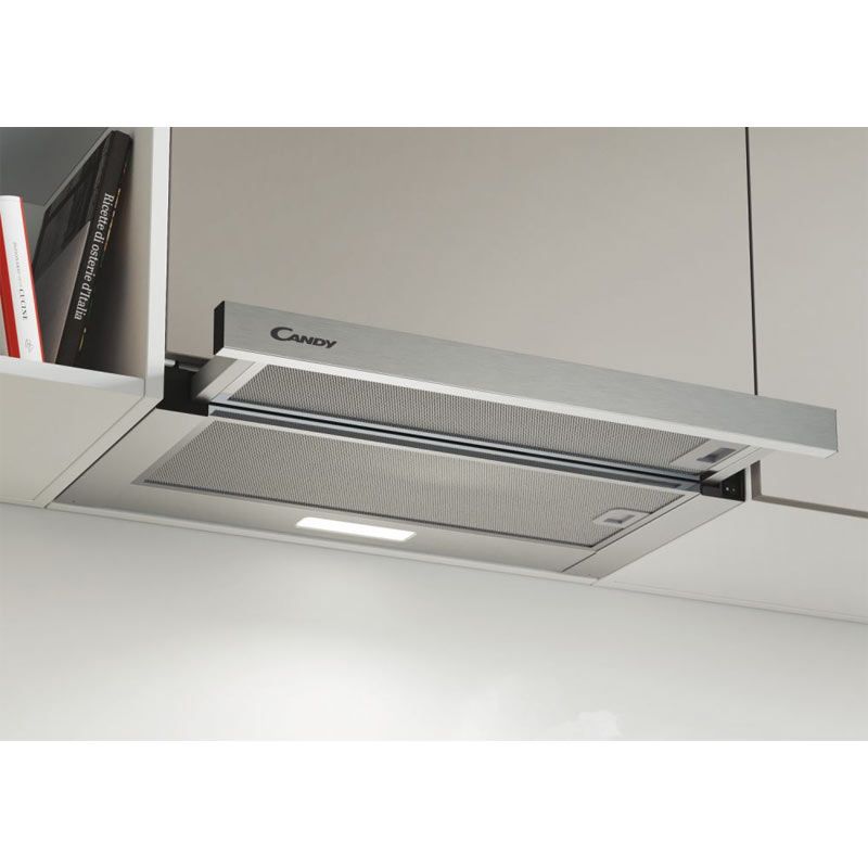 Candy Cooker Hood Built-In 60cm-Stainless Steel-CBT625/2X/1/UK 4222