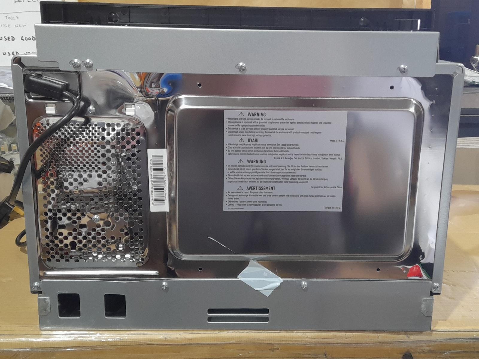 Beko  Microwave Built-in Stainless Steel 17L 700W BMOB17131X-7316