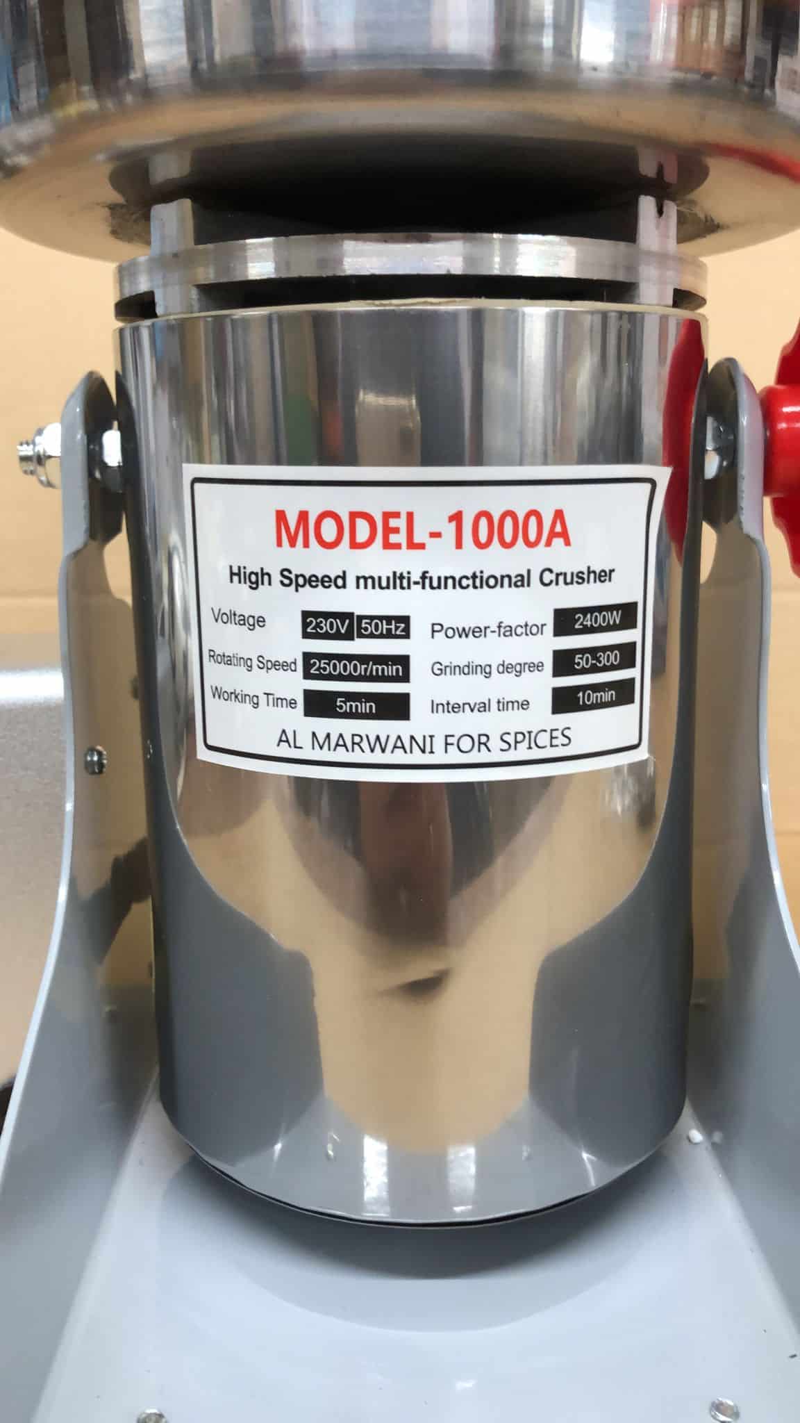 1000g Electric Grain Grinder Spice Grain Mill Stainless Steel-1001