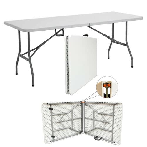 Foldable Garden Table 1.8 Meter 6 Ft Catering Camping Folding Table 5186