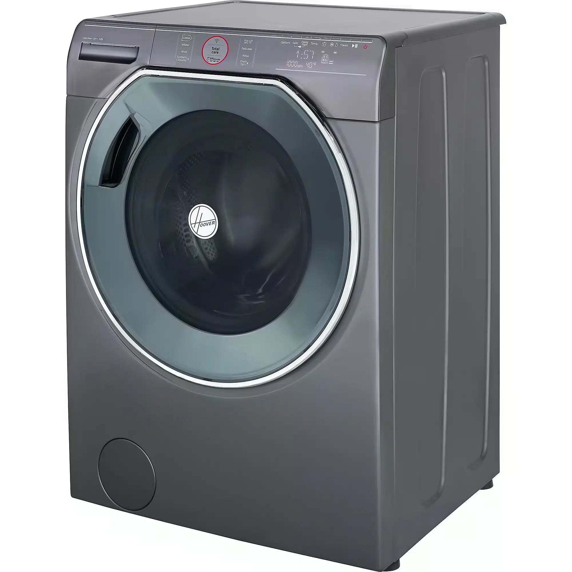 Hoover AWMPD69LH7R/1-80 Spin1600rpm Graphite Freestanding Washing machine, 9kg 2521