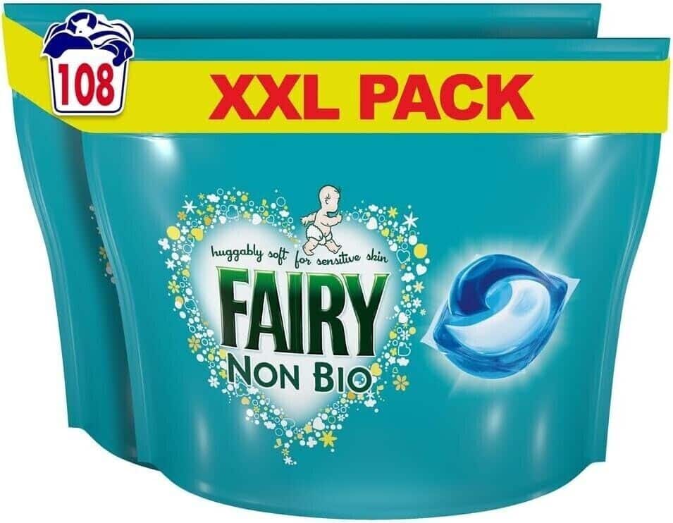 Fairy Non-Bio PODS Liquid Laundry Detergent Tablets/Capsules-6939