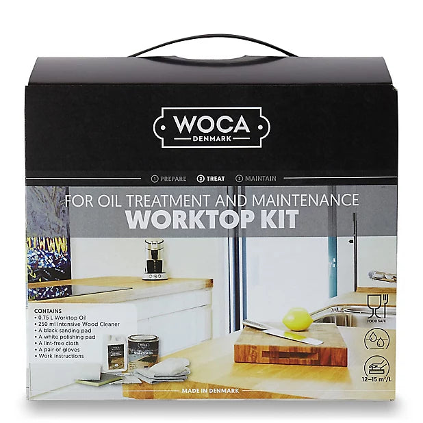 WOCA DK Worktop care & maintenance kit-3732