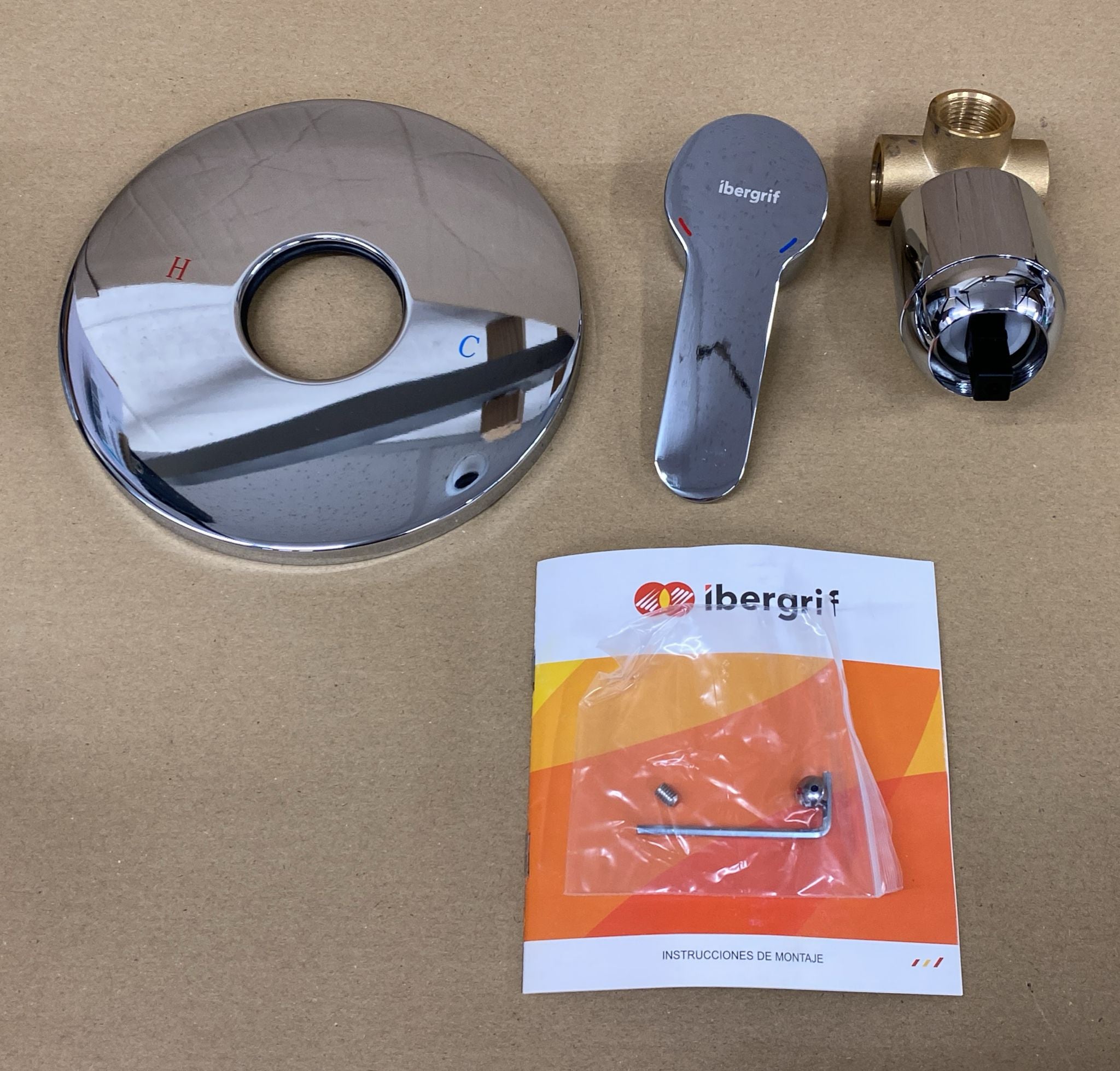 Ibergrif - Concealed Shower Mixer Tap-2162