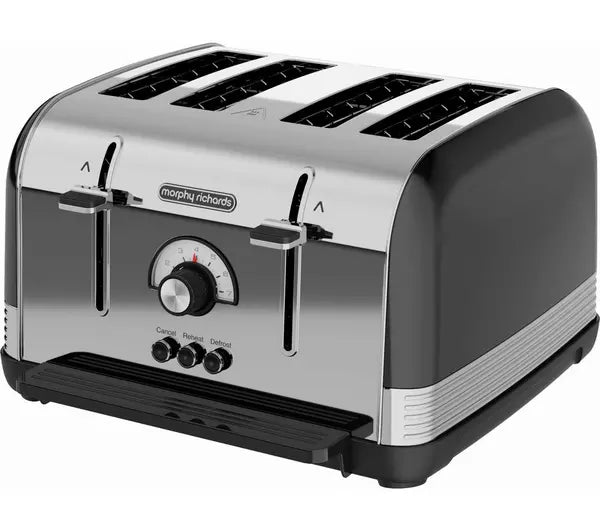 MORPHY RICHARDS Toaster 4-Slice-Black-240331 0331