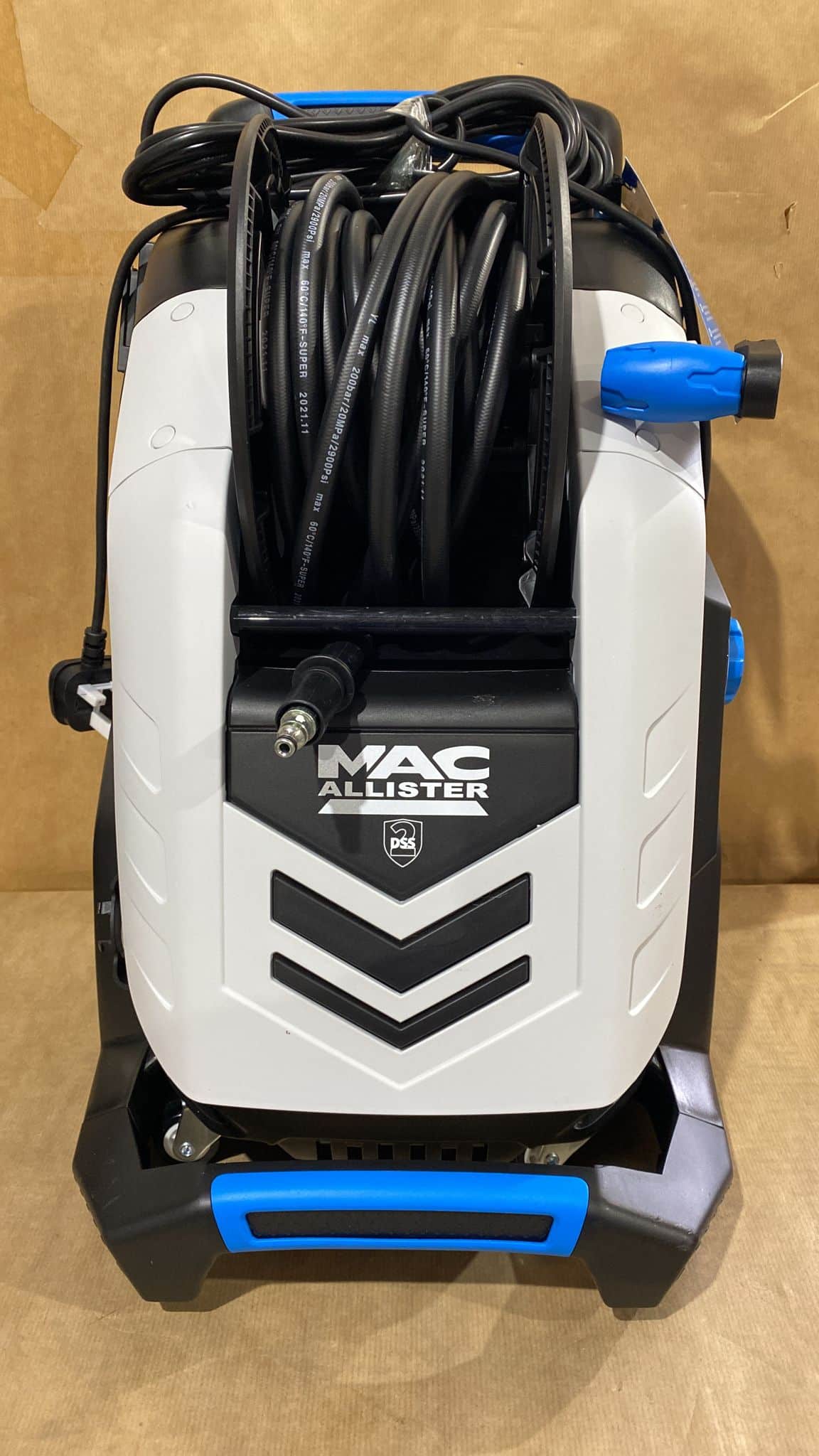 Mac Allister Corded Pressure Washer & Patio Cleaner 2.2kW MPWP2200 - 4065