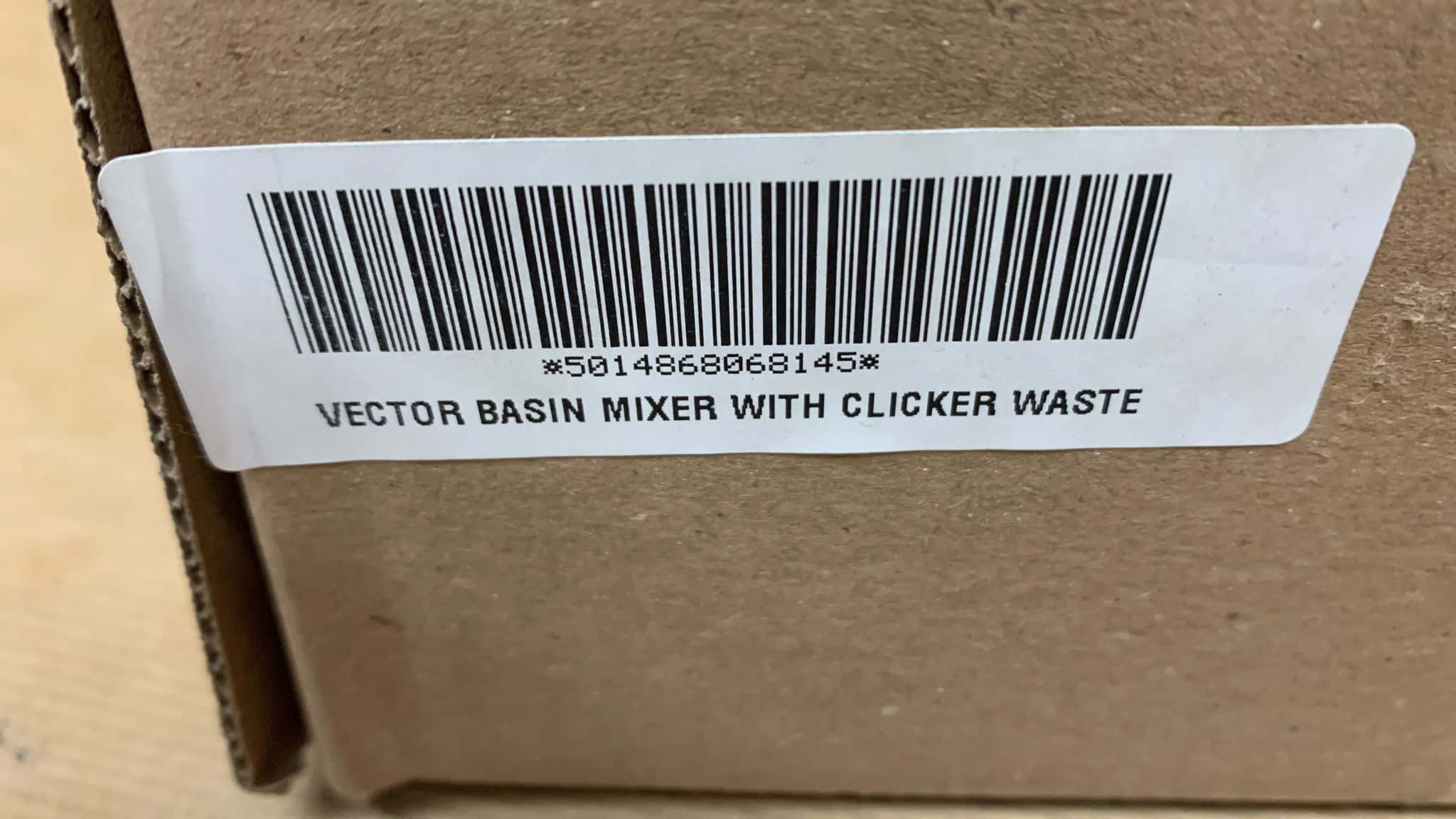 Bristan Vector 1 lever Chrome effect Contemporary Basin Mixer Tap 8145