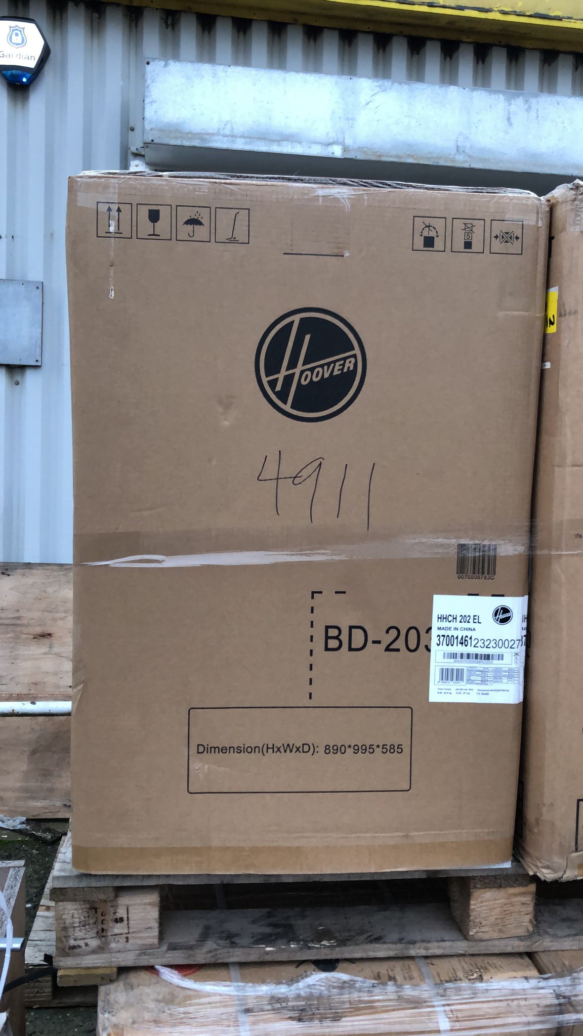 Hoover Freezer CHEST FREEZER-HHCH 202 EL-4911