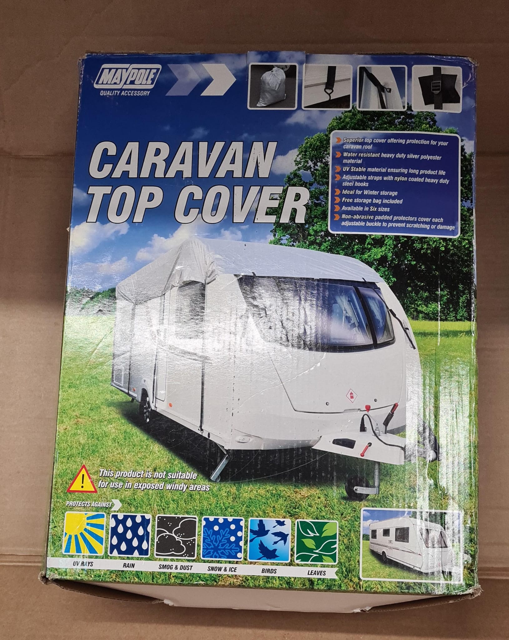 Maypole Caravan Top Cover-2644