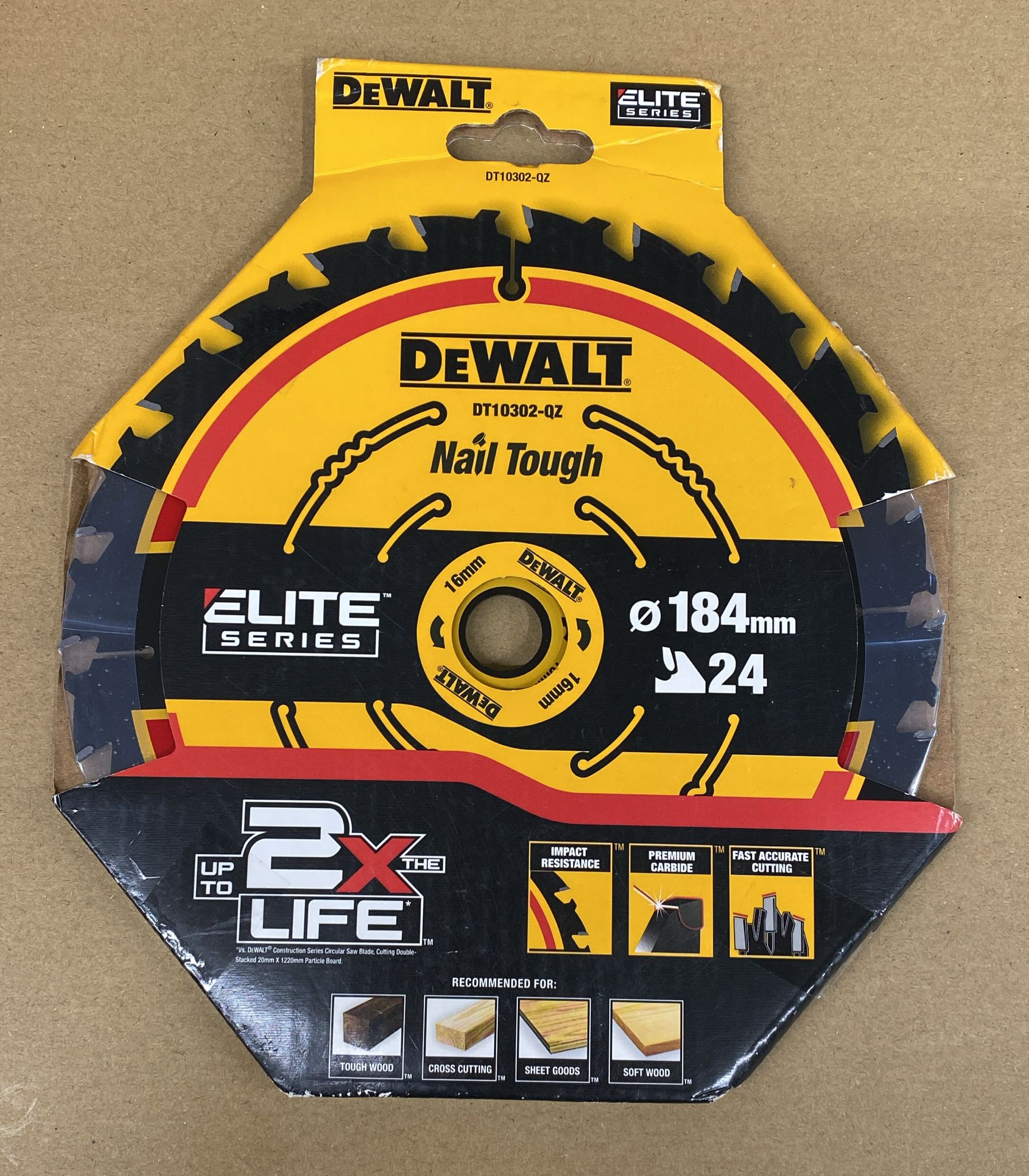 Dewalt DT10302 Corded Circular Saw Blade- 5868