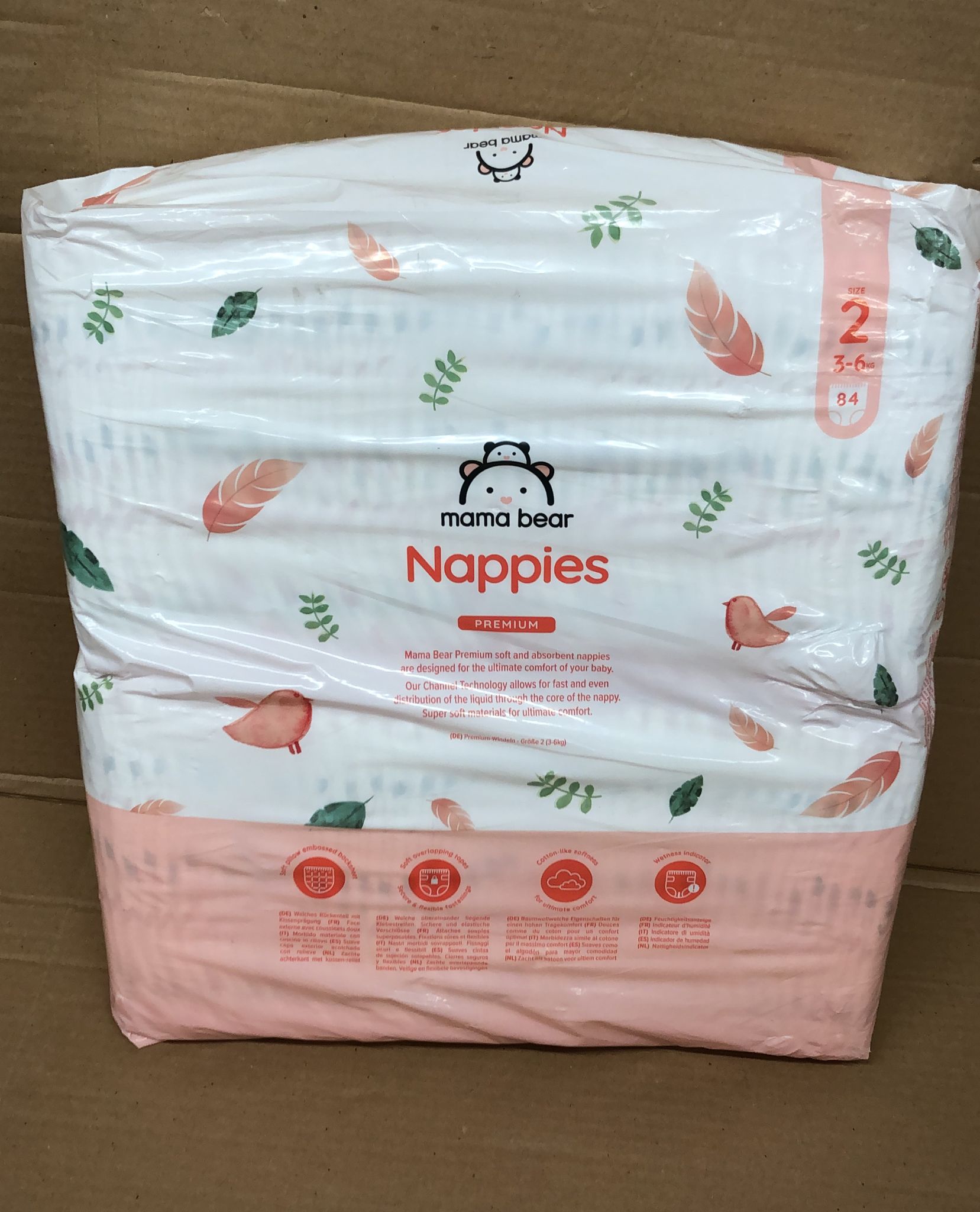 Amazon Brand - Mama Bear Premium Nappies-8706