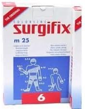 Surgifix Elastic Tubular Netting 25m. Size: 6 (Ideal for genital, femoral Regions, and Head) 6653