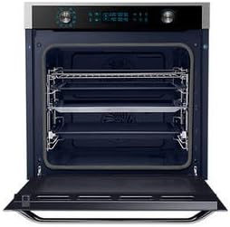 Samsung NV75J7570RS 75L Dual Cook Pyrolytic Electric Single Oven - Stainless Steel 8011