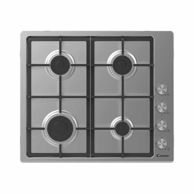 Candy Gas Hob With Cast Iron Stainless Steel 60Cm  CHG6LPX 1111
