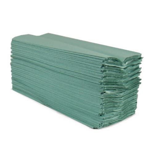 2Work 1-Ply F03801 C-fold Hand Towels 217mmx250mmx 240 Shts/Slv-8016