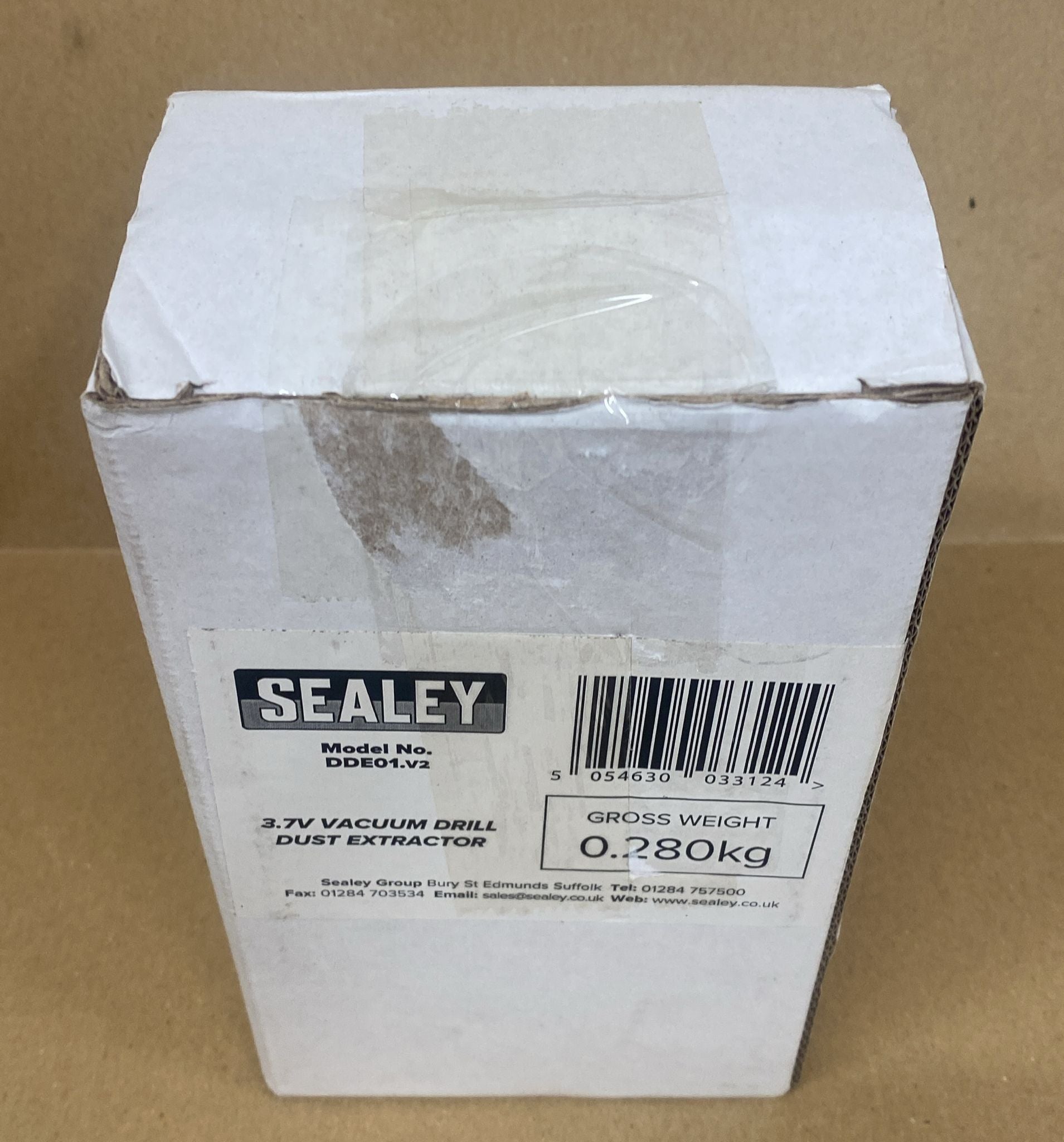 Sealey Vacuum Drill Dust Extractor 3.7V - DDE01, Black- 3124