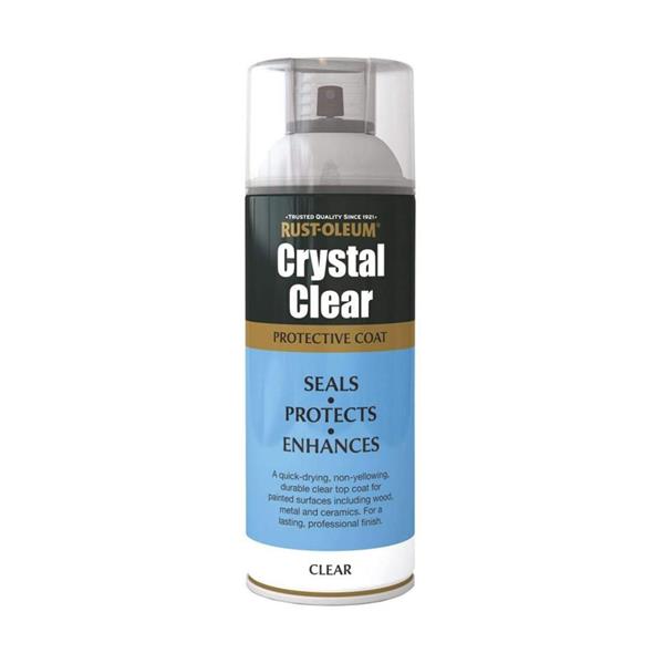 Rust-Oleum Spray paint-Crystal Clear-400ml-0107