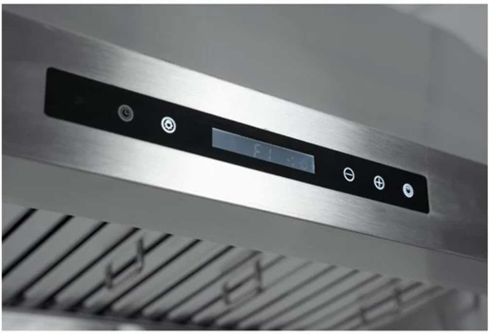 Quattro 900mm Compact Commercial Extractor Hood with Motor, Filters, Lights-0153