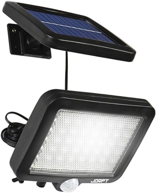 Jorft Solar Security Lights, 56 LED Solar Wall Lamp 