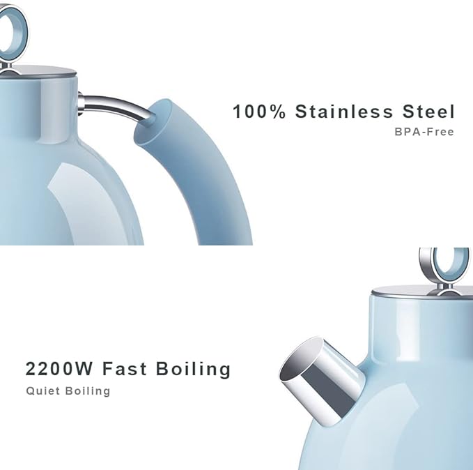 ASCOT Electric Kettle, Stainless Steel-1612