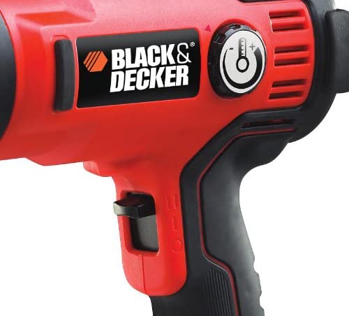BLACK+DECKER 240 V 2000 W High Performance Variable Speed Heat Gun KX2200K-GB for Paint Stripping with Kitbox