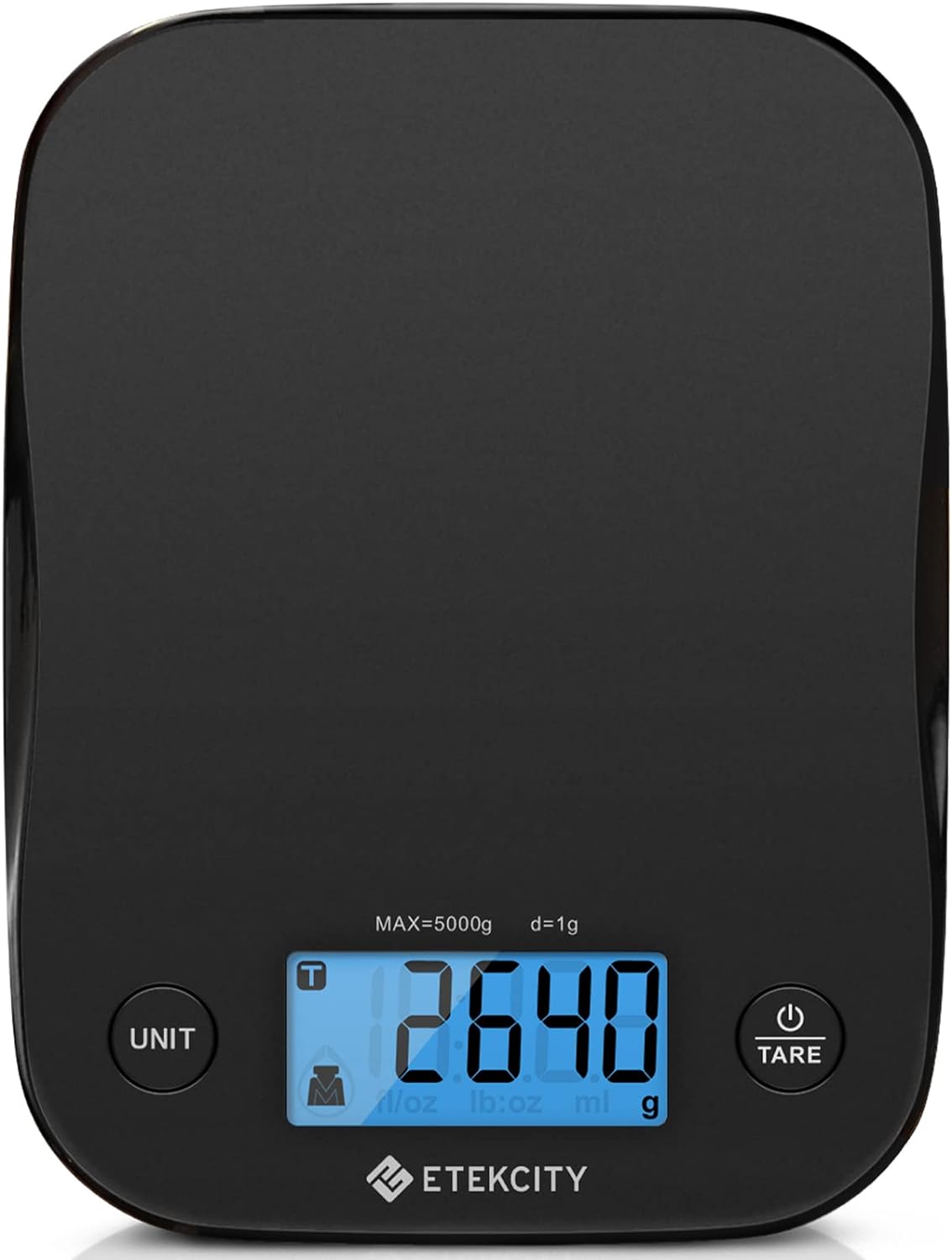 Etekcity Food Kitchen Scale, Digital Mechanical Weighing Scale, Grams and Oz for Weight Loss,Cooking, and Baking, Black 8060