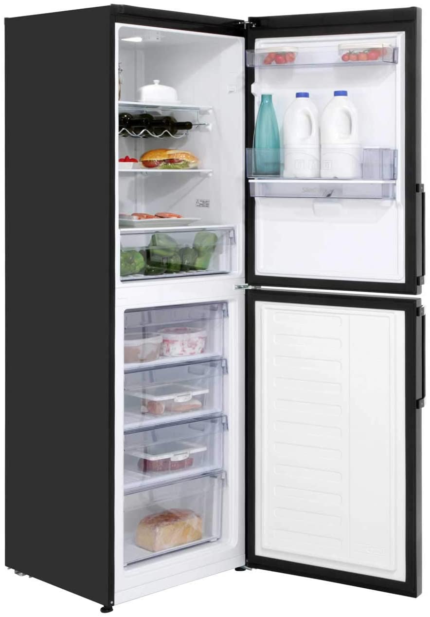 Beko Freestanding CFP1691DB 50/50 Frost Free Combi Fridge Freezer - Black [Energy Class A+] With Water dispenser 2701-0976