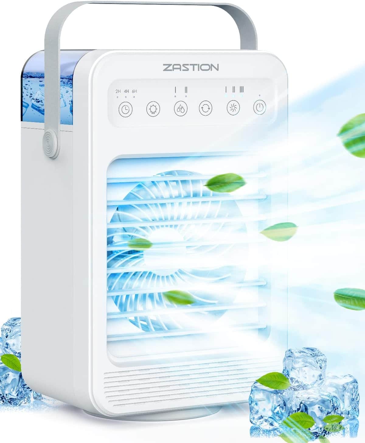 Air Cooler, ZASTION 4 in 1 Portable Air Conditioner 1205