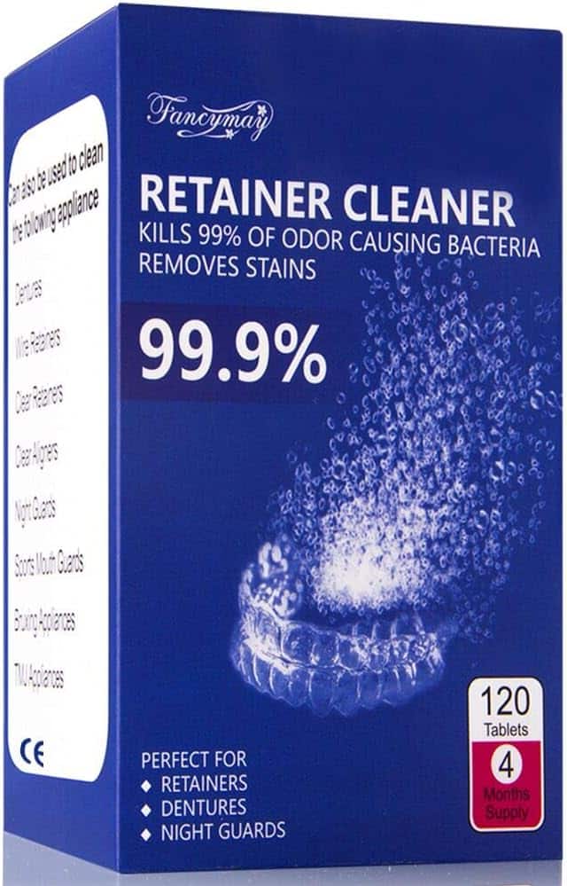 Retainer Cleaning Tablets - New Formulation 120 Tablets Pack 4802